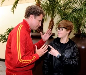 Premiere of DreamWorks Animation's "Megamind" - Arrivals Will Ferrell and Justin Beiber